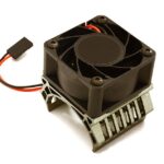 36mm Motor Heatsink+40x40mm Cooling Fan 17k rpm for Most 1/10 On-Road & Off-Road
