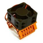 36mm Motor Heatsink+40x40mm Cooling Fan 16k rpm for 1/10 TR-MT10E & TRX-4