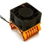 36mm Motor Heatsink+40x40mm Cooling Fan 17k rpm for 1/10 TR-MT10E & TRX-4