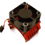 42mm Motor Heatsink+40x40mm Cooling Fan 16k rpm for 1/10 Summit & E-Revo