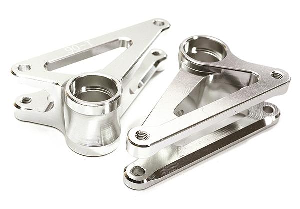 C28628SILVER Billet Machined Alloy 90T PRO2 Front Rocker Arms for 1/10 E-Revo 2.0 5358 - Image 1