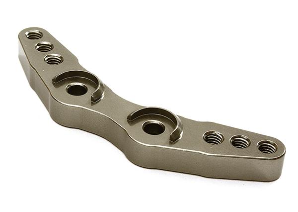 C28632GREY Billet Machined Alloy Front Shock Tower for Tamiya 1/10 M-07 - Image 1