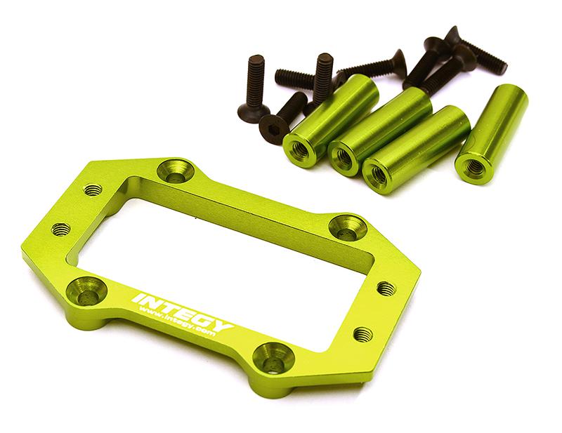 C28666GREEN Billet Machined Servo Mount for Arrma Kraton 6S BLX Brushless Truggy AR320430 - Image 1