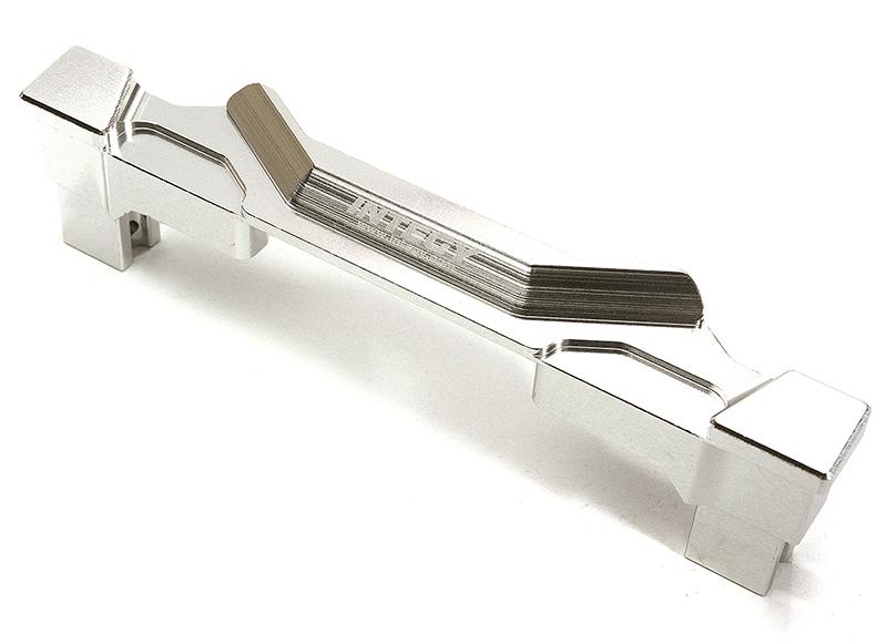 C28668SILVER Silver Billet Machined Front Clipless Body Post for 1/10 Scale E-Revo 2.0 8614 - Image 1