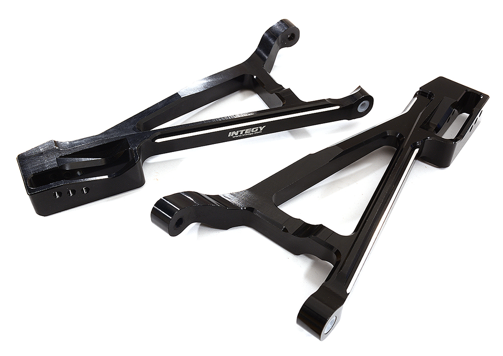 C28684BLACK Machined Front Lower Suspension Arms for Traxxas 1/10 E-Revo 2.0 8631 8632 - Image 1