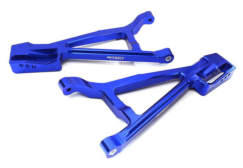 C28684BLUE Machined Front Lower Suspension Arms for Traxxas 1/10 E-Revo 2.0 8631 8632 - Image 1