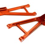 Billet Machined Rear Lower Suspension Arms for Traxxas 1/10 E-Revo 2.0 8633 8634