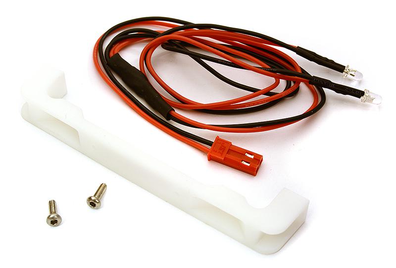 C28709 Rear LED Light Set w/ Housing Bracket for Tamiya T3-01 - Image 1