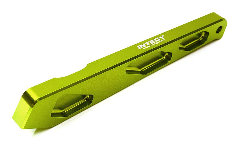 C28722GREEN Billet Short Rear Chassis Brace for Arrma 1/8 Notorious, Outcast 6S BLX AR320446 - Image 1