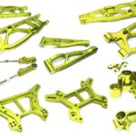 Green Billet Machined Alloy Suspension Upgrade Kit for Arrma 1/8 Kraton 6S BLX