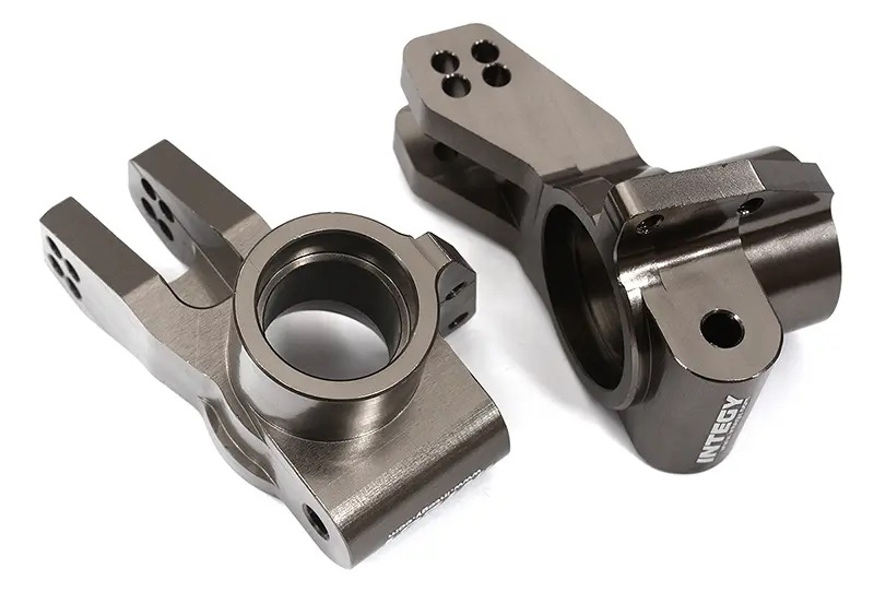 C28735GREY Billet Machined Rear Hub Carriers for Arrma 1/8 Kraton 6S BLX AR330404 - Image 1