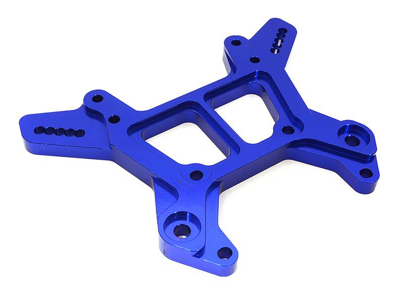 C28736BLUE Billet Machined Front Shock Tower for Arrma 1/8 Kraton 6S BLX AR330220 - Image 1