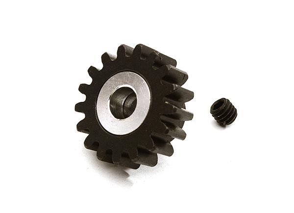 C28750SILVER Machined 5mm Bore 17T Pinion Gear for Arrma 1/8 Kraton 6S BLX (MOD1) ARA310964 - Image 1