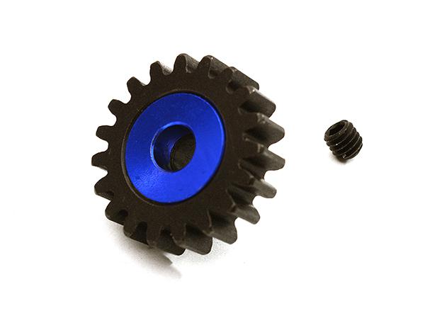 C28752BLUE Machined 5mm Bore 19T Pinion Gear for Arrma 1/8 Kraton 6S BLX (MOD1) ARA310966 - Image 1
