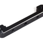 Billet Machined Black Upper FR Suspension Hanger for 1/8 Kraton & Outcast 6S BLX