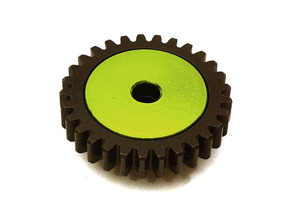 C28796GREEN Billet Machined Mod 1 Pinion Gear 29T, 5mm Bore/Shaft for Brushless Electric R/C - Image 1