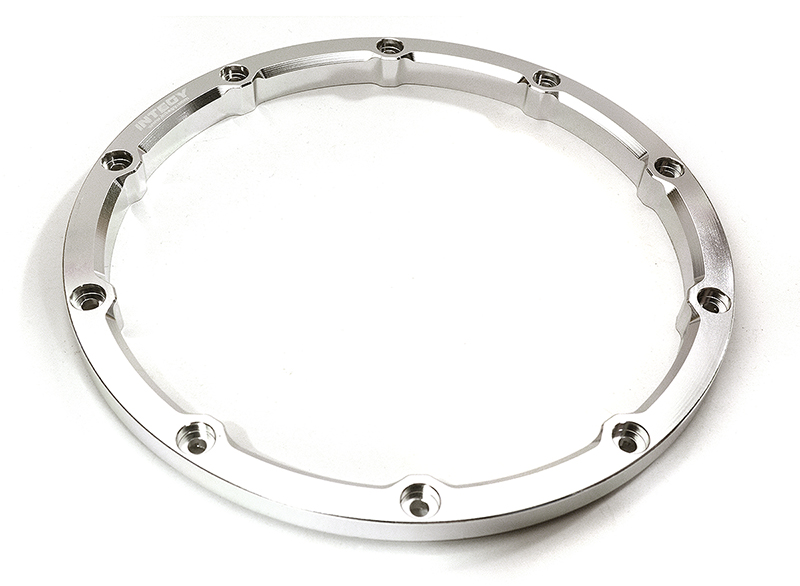 C28807SILVER Billet Machined Beadlock Ring Inside (1) for Losi 1/5 Desert Buggy XL-E - Image 1
