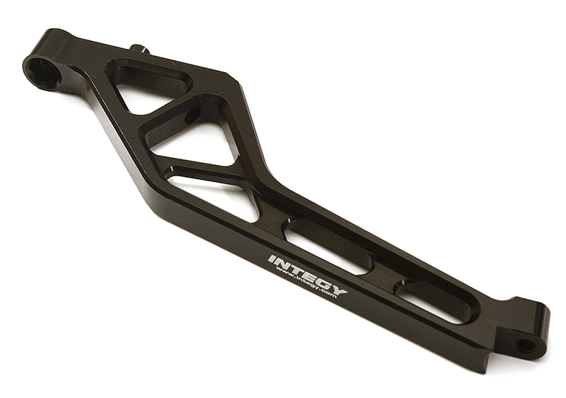 C28810BLACK Billet Machined Front Chassis Brace for Losi 1/5 Desert Buggy XL-E - Image 1