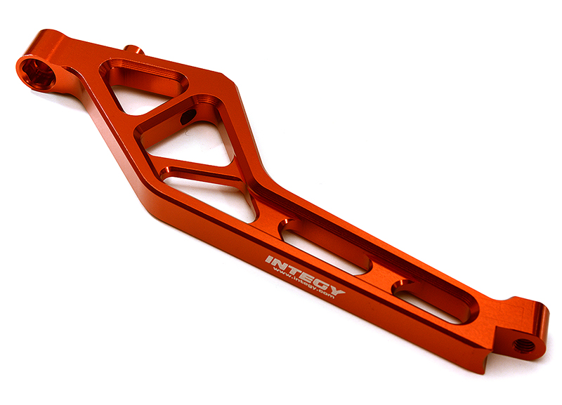 C28810RED Billet Machined Front Chassis Brace for Losi 1/5 Desert Buggy XL-E - Image 1