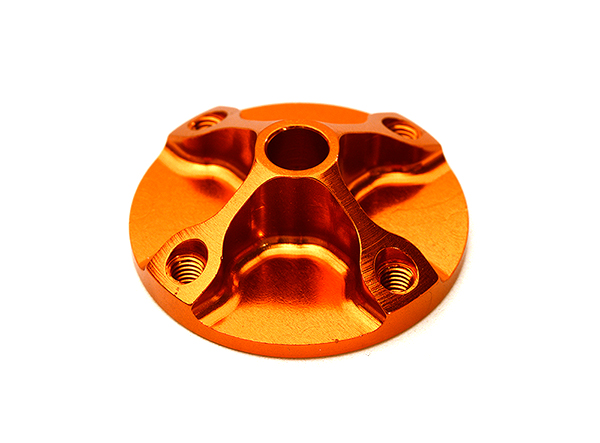 C28816ORANGE Billet Machined Spur Gear Hub for Redcat 1/10 TR-MT10E - Image 1