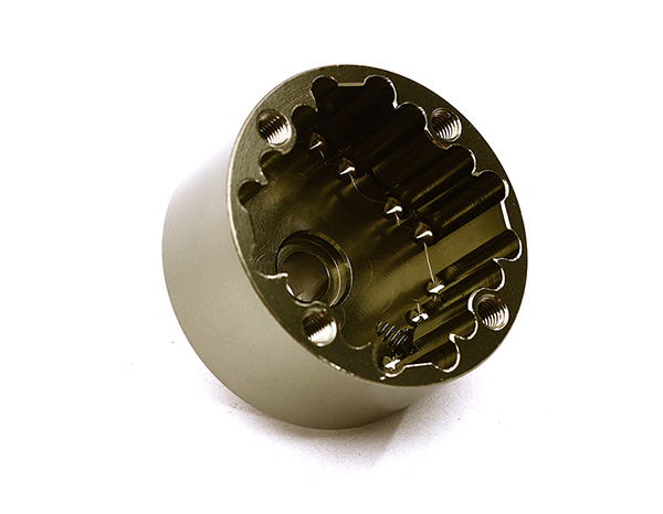 C28819GREY Machined Differential Case Housing for Arrma Kraton 6S BLX Brushless AR310433 - Image 1