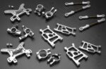 Silver Billet Machined Upgrade Conversion Kit for Losi 1/5 Desert Buggy XL-E 1.0 - Image 2