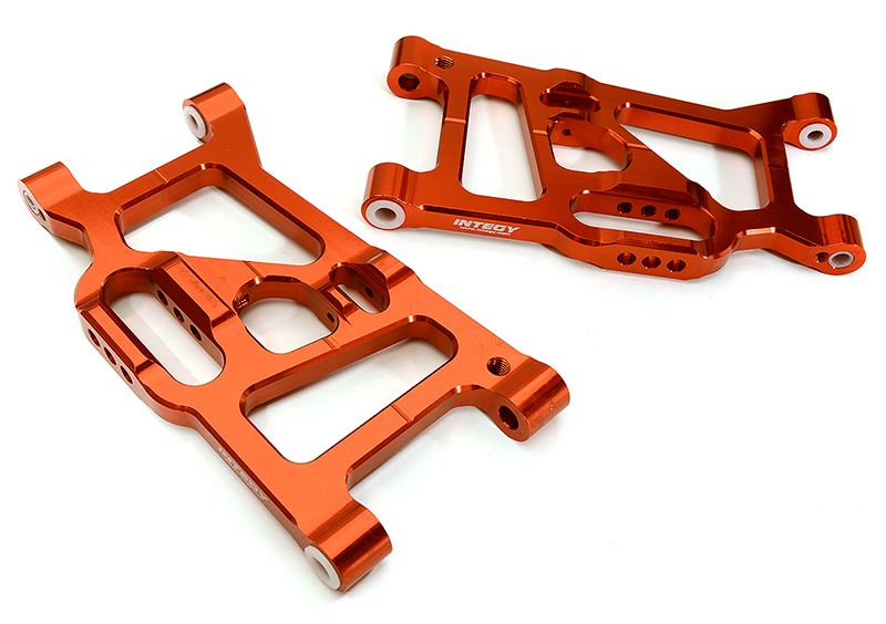 C28833RED Billet Machined Lower Suspension Arms for Losi 1/5 Desert Buggy XL-E & 2.0 - Image 1
