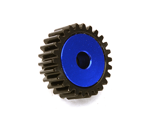 C28851BLUE 5mm Bore 0.8 MOD 26T Pinion Gear for Arrma 1/10 Granite 4X4 3S BLX ARAC7879 - Image 1
