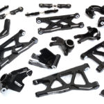 Black Billet Machined Suspension Upgrade Kit for Arrma 1/10 Granite 4X4 3S BLX