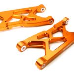 Billet Machined Rear Suspension Arms for Arrma 1/10 Granite 4X4 3S BLX AR330516