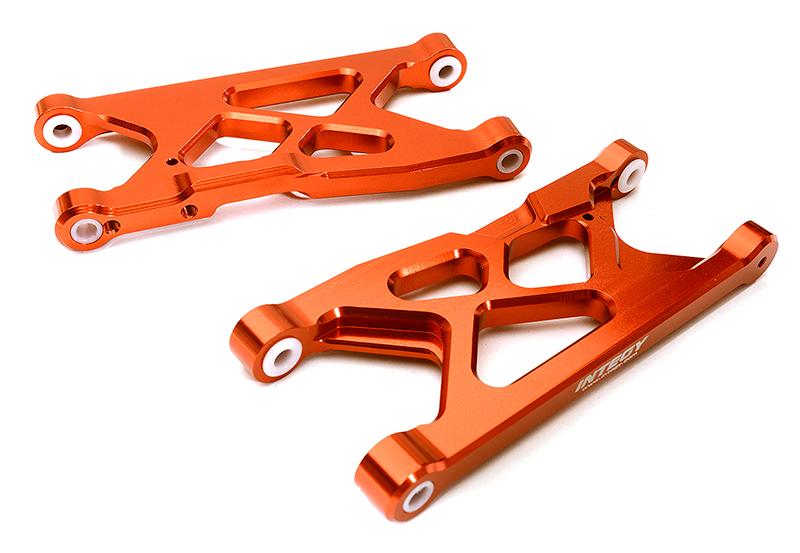 C28863RED Billet Machined Rear Suspension Arms for Arrma 1/10 Granite 4X4 3S BLX AR330516 - Image 1