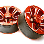 1.9 Size Billet Machined Alloy 6 Spoke Wheel(2) High Mass Type for Scale Crawler