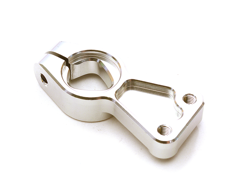 C28963SILVER Billet Machined Servo Arm for Arrma 1/10 Granite Voltage 2WD Mega Truck AR340129 - Image 1