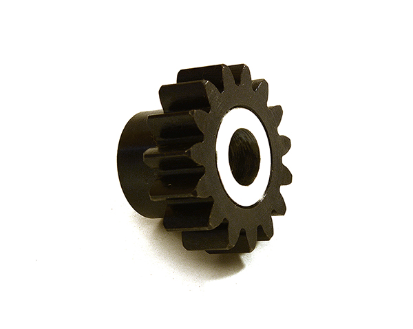 C28968SILVER Machined 8mm Bore 1.5 MOD 15T Pinion Gear for Losi 1/5 Desert Buggy XL-E & 2.0 - Image 1