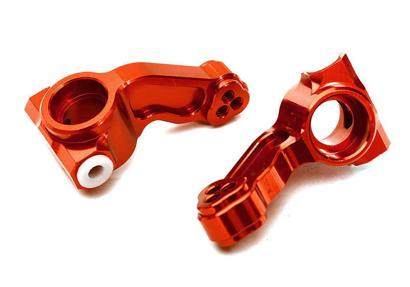 C28985RED Billet Machined Steering Knuckles for Arrma 1/10 Granite Voltage 2WD AR330432 - Image 1