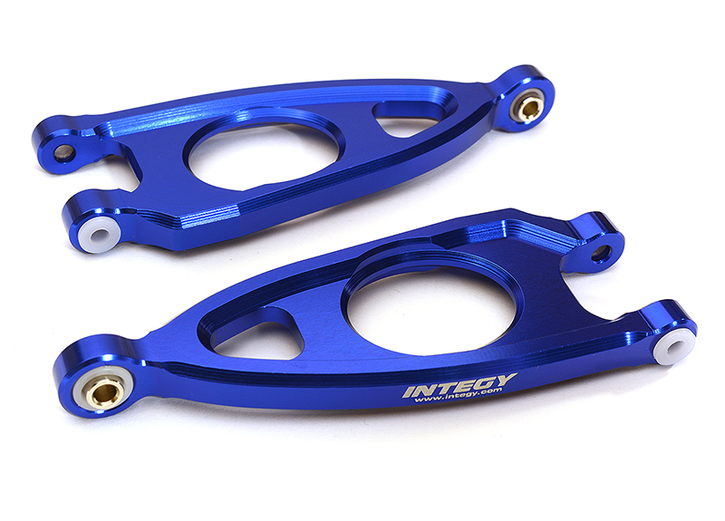 C28991BLUE Billet Machined Front Upper Arms for Arrma 1/10 Granite Voltage 2WD AR330431 - Image 1