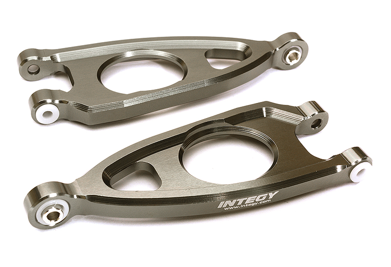 C28991GREY Billet Machined Front Upper Arms for Arrma 1/10 Granite Voltage 2WD AR330431 - Image 1