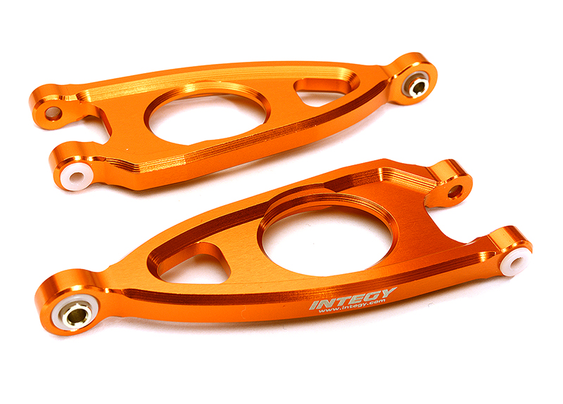 C28991ORANGE Billet Machined Front Upper Arms for Arrma 1/10 Granite Voltage 2WD AR330431 - Image 1