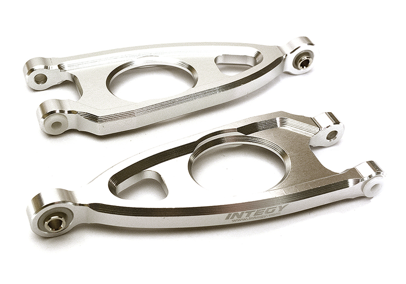 C28991SILVER Billet Machined Front Upper Arms for Arrma 1/10 Granite Voltage 2WD AR330431 - Image 1