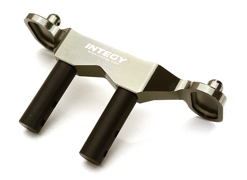 C28995GREY Alloy Machined Rear Body Mount for Arrma 1/10 Granite 4X4 3S BLX AR320404 - Image 1