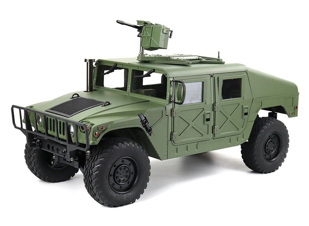 C29000 HG-P408 1/10 4X4 RC Military H1 ARTR w/2.4GHz Remote, Sound & Light Upgrades - Image 1