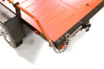 Machined Alloy Flatbed Dual Axle Car Trailer Kit for 1/10 Scale RC 515x316x120mm - Image 4