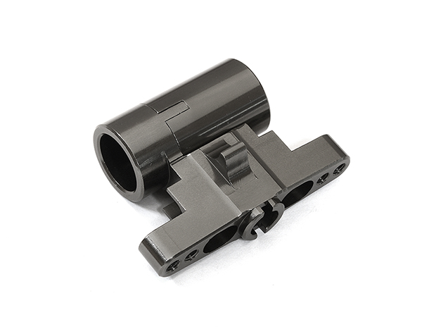 C29012GREY Billet Machined Gearbox Mount for Tamiya T3-01 Dancing Rider - Image 1