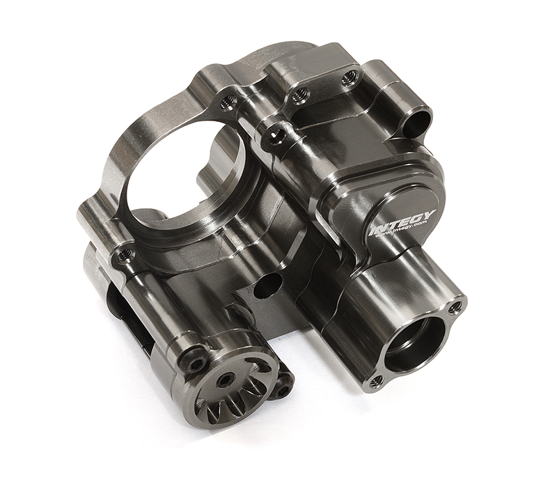 C29015GREY Billet Machined Grey Gearbox for Tamiya T3-01 Dancing Rider - Image 1