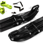 Front Sled Ski Attachment Set for Arrma 1/10 Granite 4X4 3S BLX (RWD Operation)