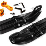 Front Sled Ski Attachment Set for Arrma 1/10 Granite 4X4 3S BLX (RWD Operation)