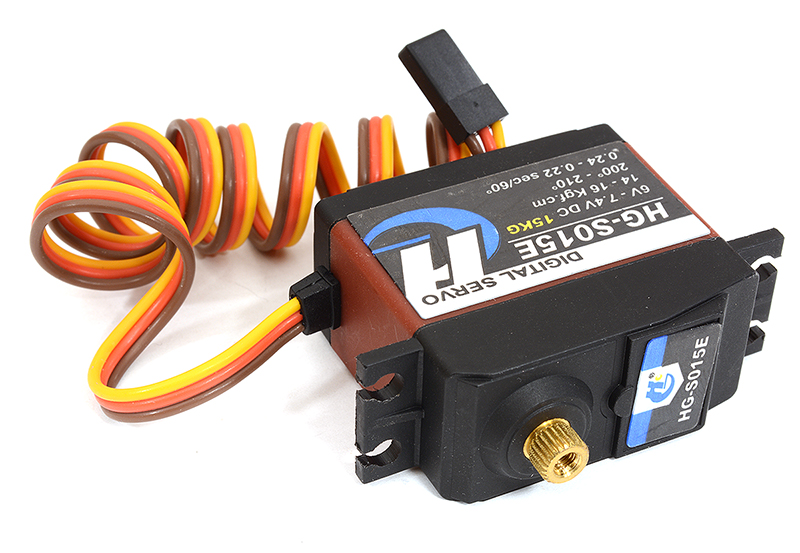 C29026 Replacement 15kg Steering Servo 8012-P0114 for HG-P801 1/12 8X8 Military Truck - Image 1