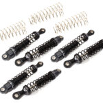 Billet Machined Shock Set (6) for Axial SCX10 II 6X6 Off-Road (L=90mm)