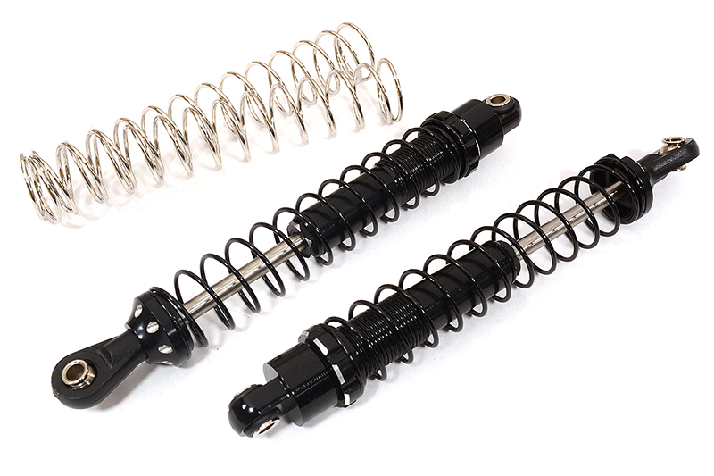 C29044BLACK Billet Machined Shock Set (2) for 1/10 Scale Off-Road R/C (L=110mm) - Image 1