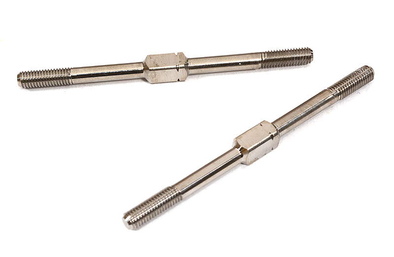 C29057 Billet Machined Titanium Turnbuckles 3mm x 52mm True Size for On-Road/Off-Road - Image 1
